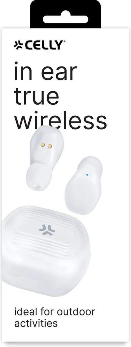 Celly FLIP2WH True Wireless Oordopjes - Wit