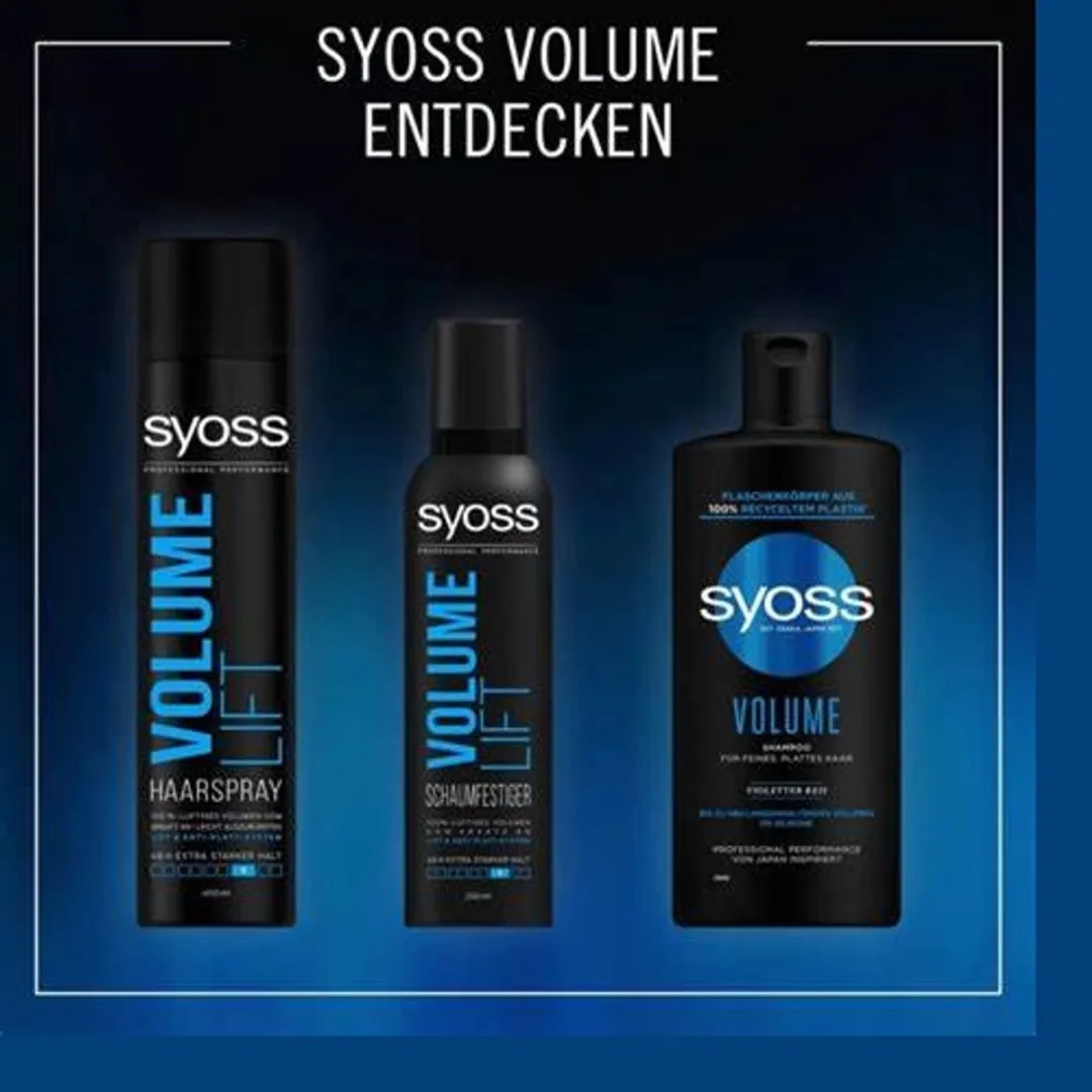 Syoss Volume Lift Mousse Extra Strong 250ml