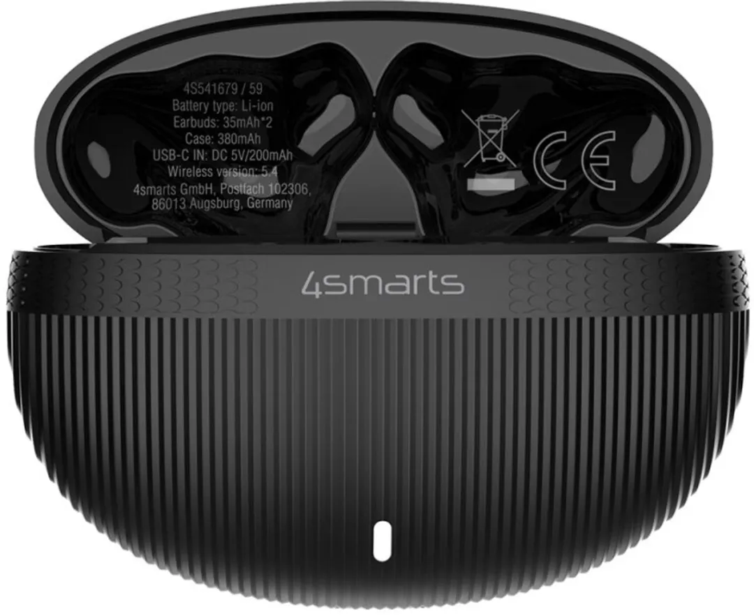 4Smarts SkyBuds Pro 541679 Oordopjes - Noise Cancelling - Zwart