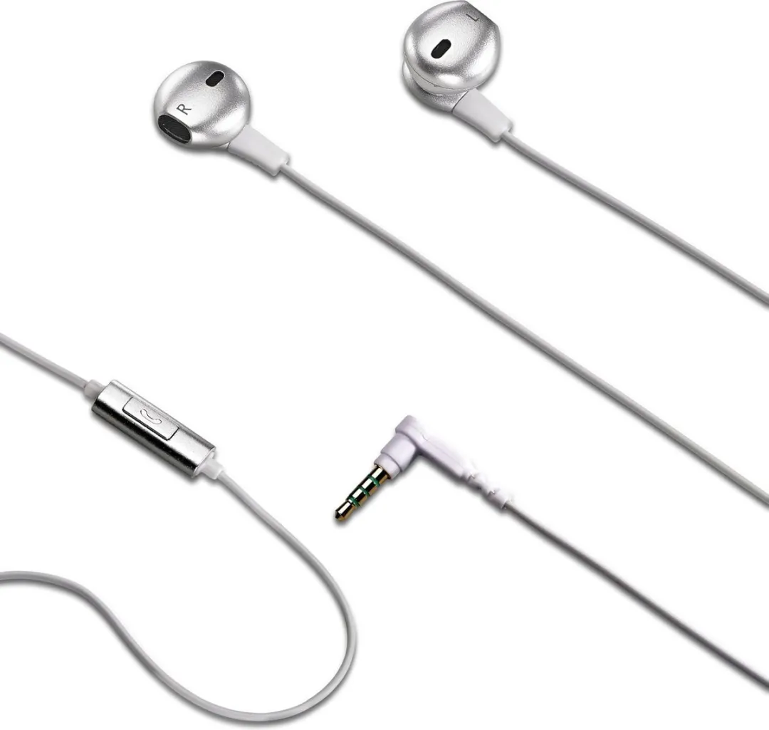 Celly NJOY35SV In-ear Headset - 3.5mm Jack - Zilver