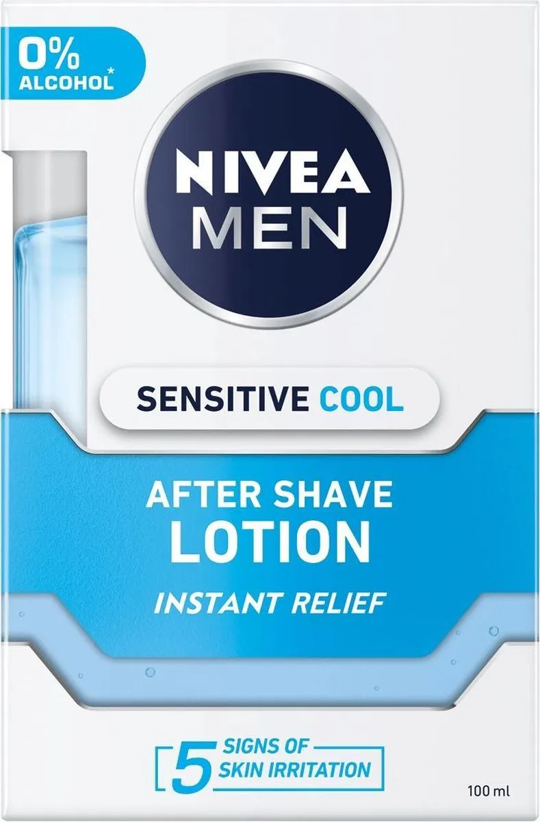 NIVEA Sensitive Shave Cooling Aftershave 100ml