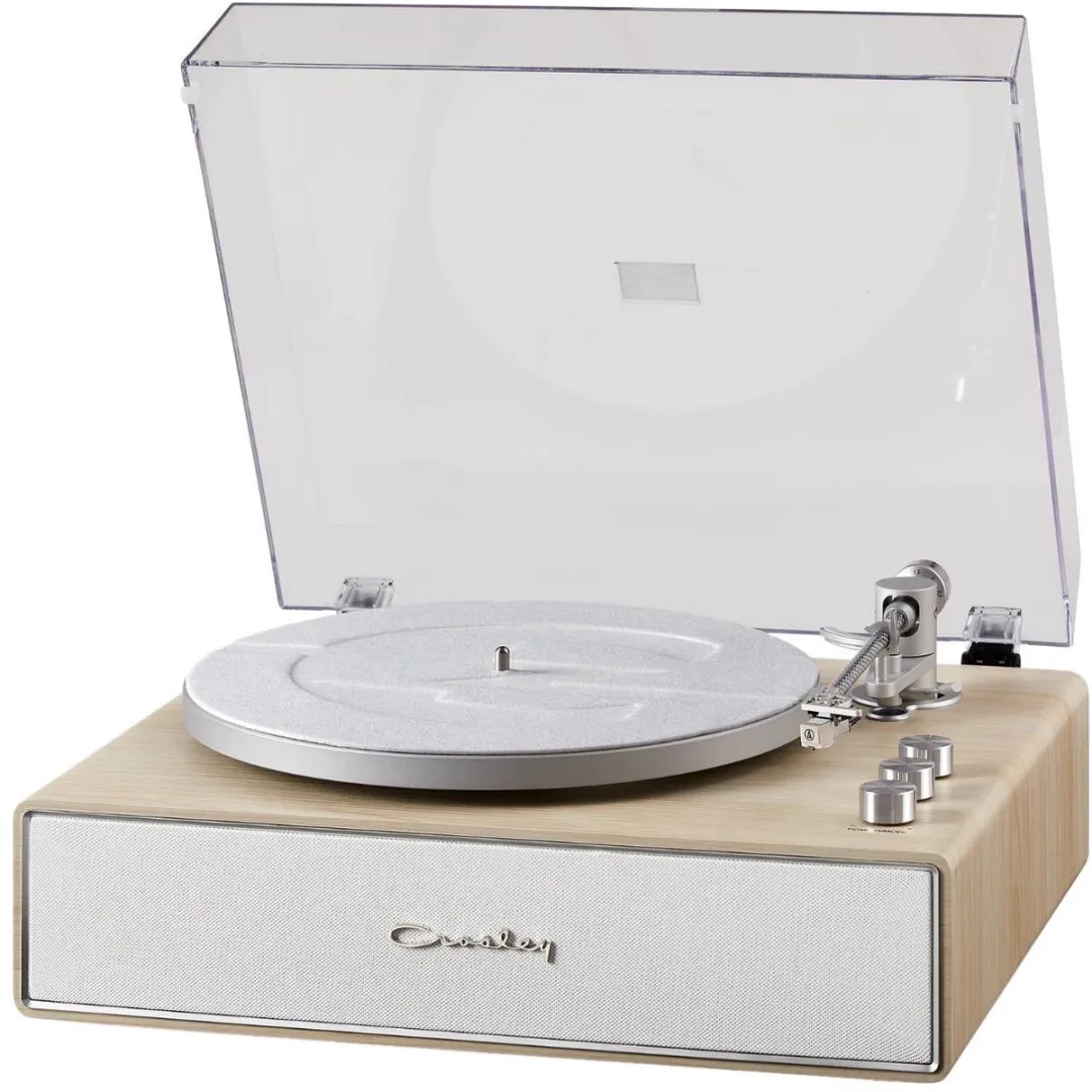 Crosley Stave Platenspeler met speakers - Naturel