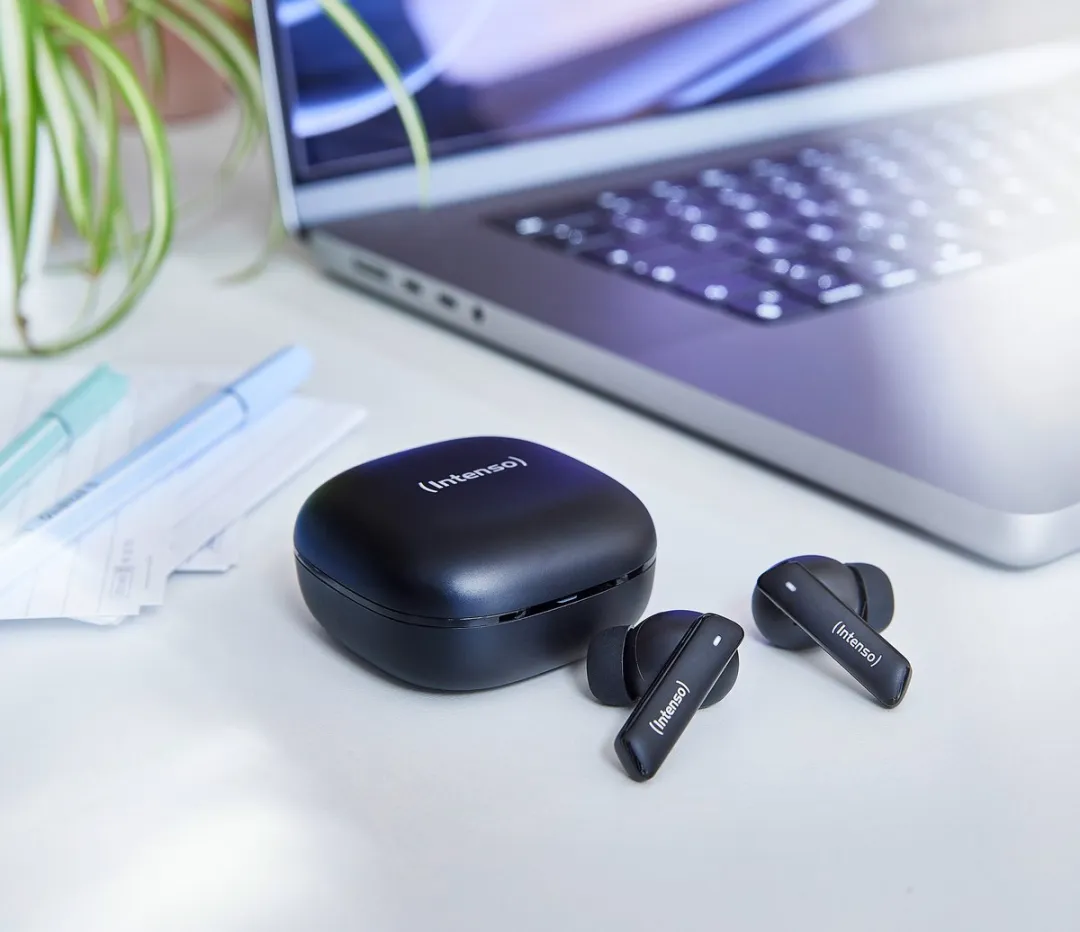 Intenso Buds PRO T500HAE In-Ear Headphones - ANC - Zwart - afbeelding 6 van 6