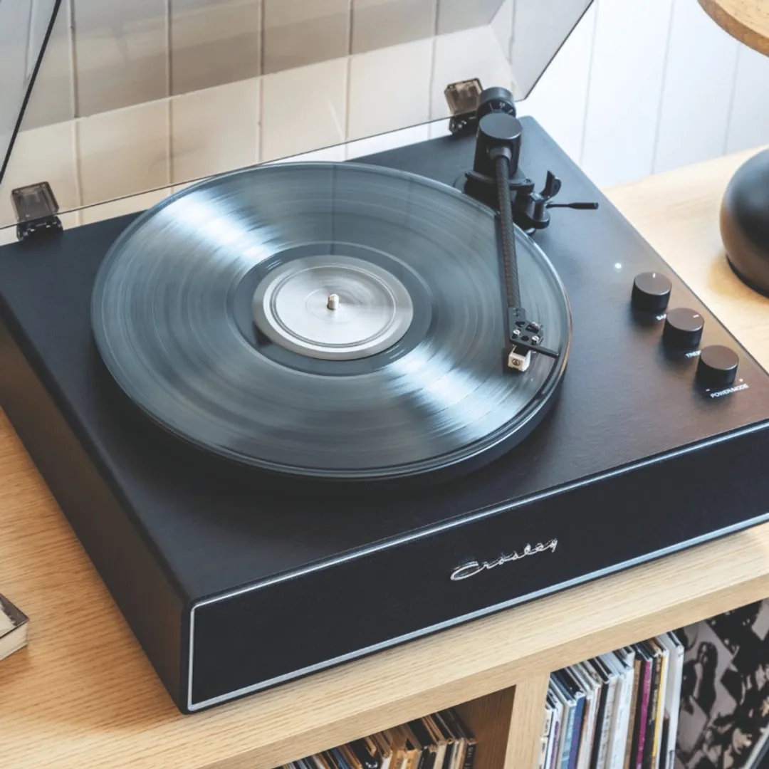 Crosley Stave Platenspeler met speakers
