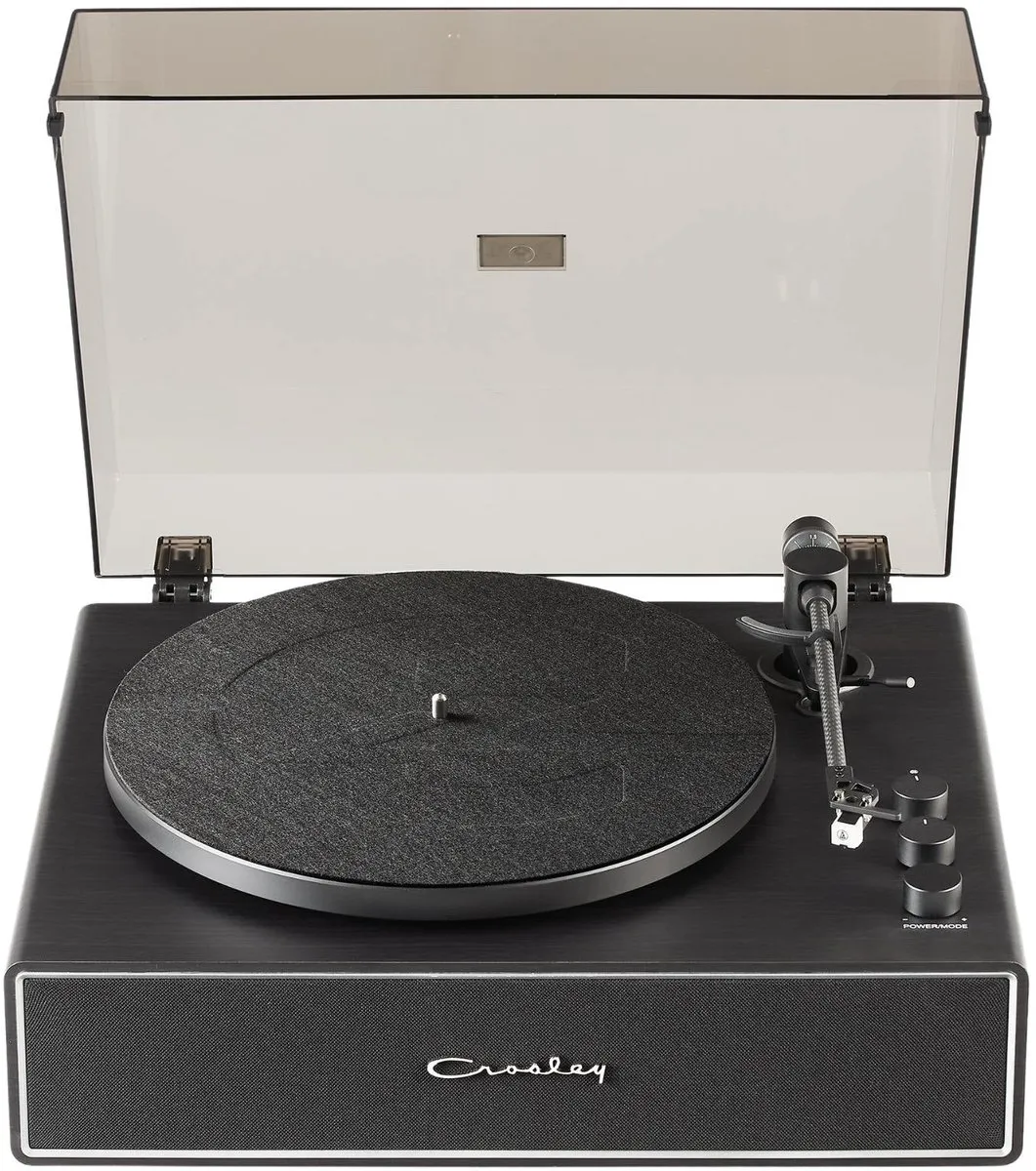 Crosley Stave Platenspeler met speakers - Zwart - afbeelding 5 van 6