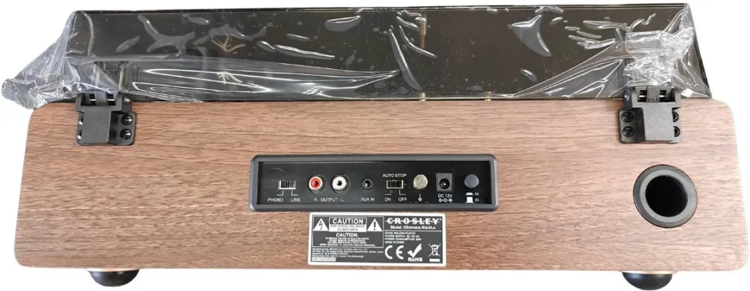 Crosley Stave Platenspeler met speakers - Zwart - afbeelding 2 van 6