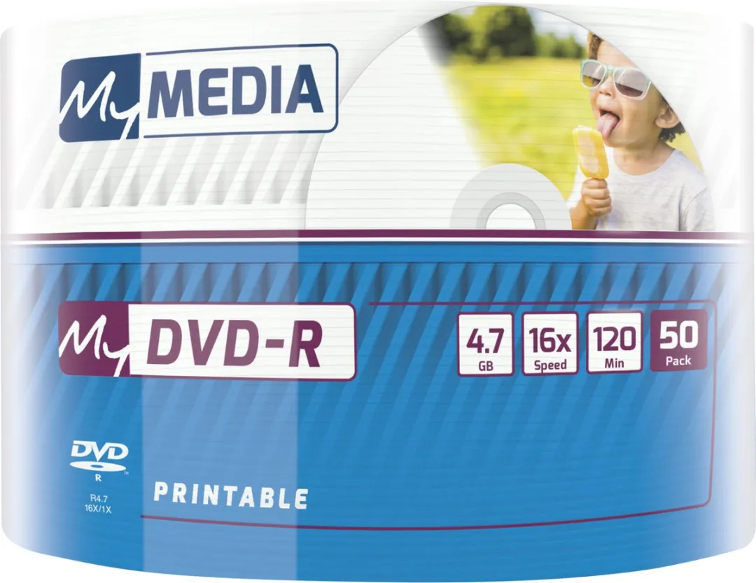 Verbatim 50 MyMedia DVD-R 4.7GB 16x Printable