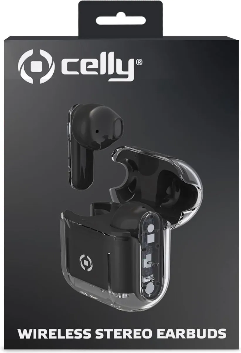 Celly SHEERBK Draadloze Hoofdtelefoon - Zwart
