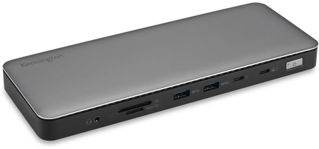 Kensington K34110EU Thunderbolt Dock - 2x 4K - 96W Power Delivery - Grijs