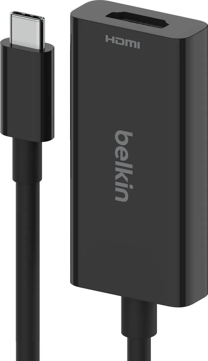 Belkin AVC013btBK USB-C naar HDMI 2.1 Adapter - 8K - Zwart - afbeelding 6 van 6