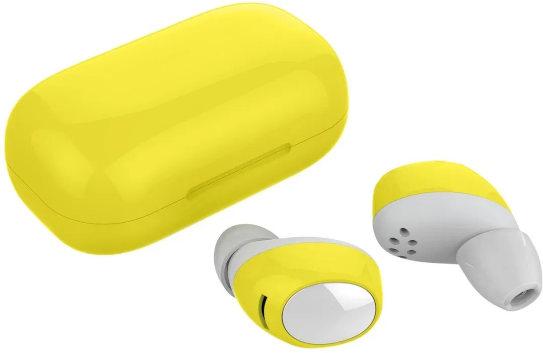 Celly Bh Twins Air Headset Geel - Bluetooth In-ear