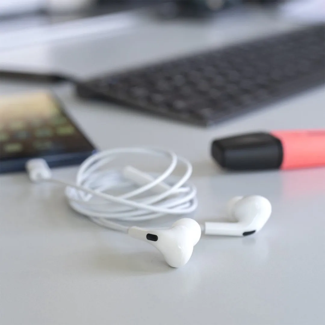4Smarts Melody 4S465590 Oordopjes - USB-C - Met microfoon - Wit - afbeelding 6 van 6