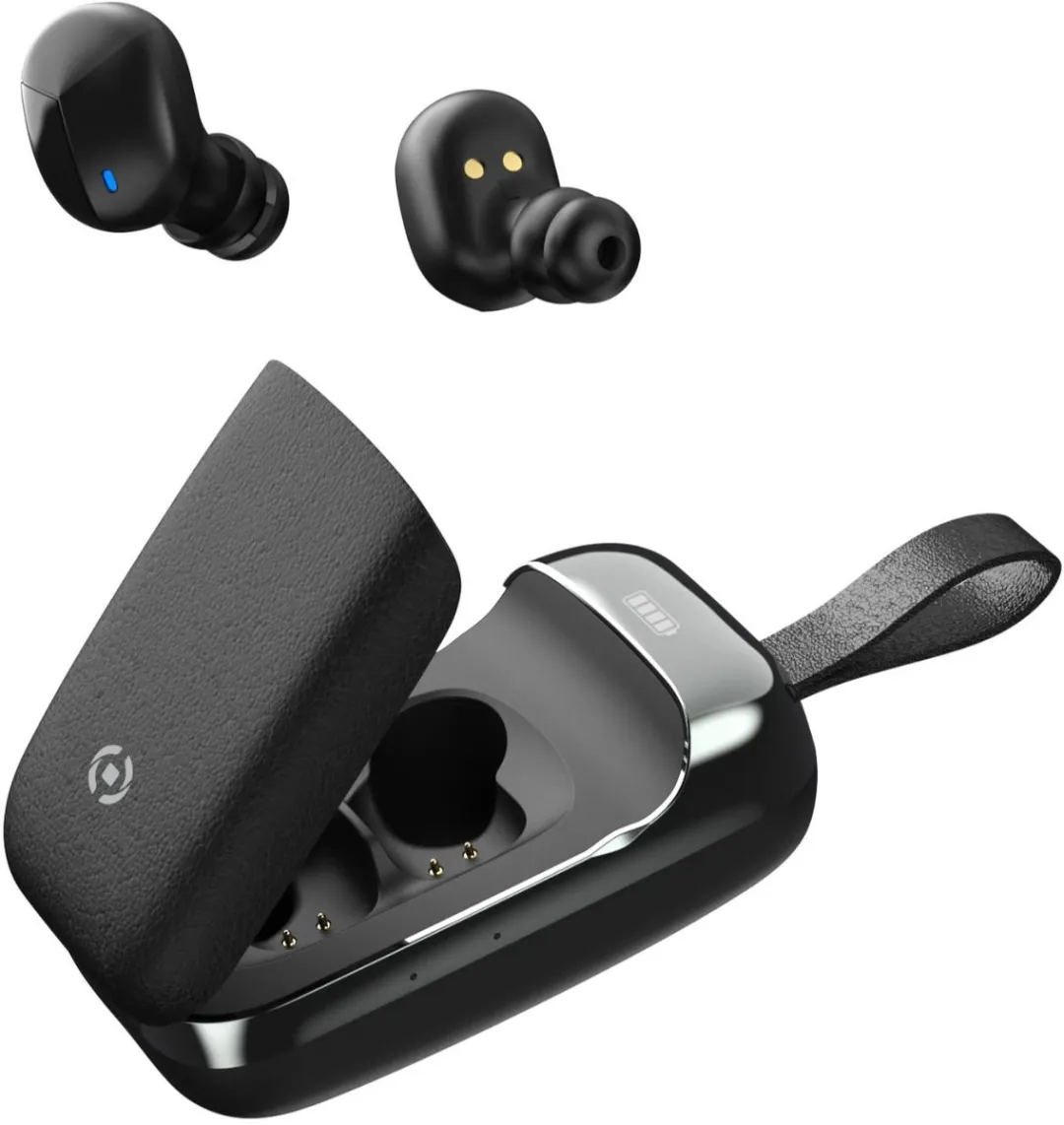Celly Flip1 Draadloze Oordopjes 0517641 - Zwart