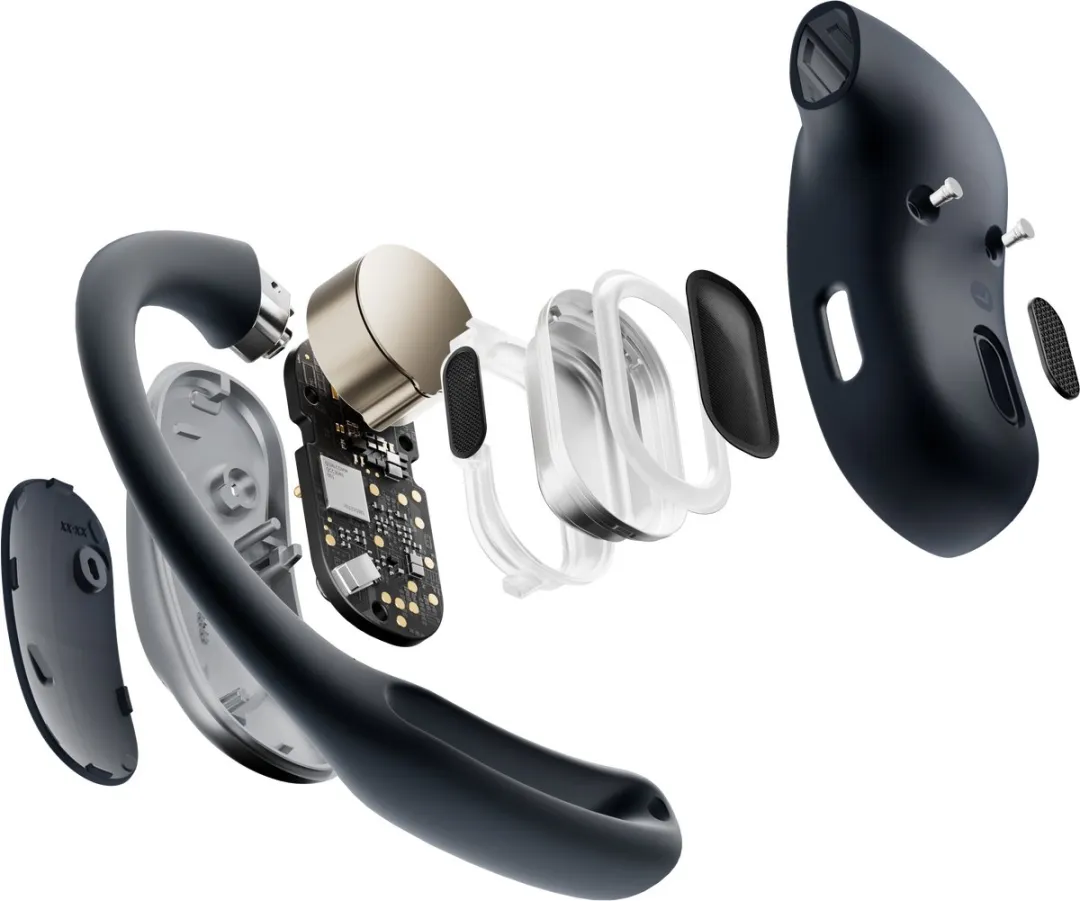 Shokz OpenFit Air T511-ST-BK-EU-G22 Sporthoofdtelefoon - Zwart