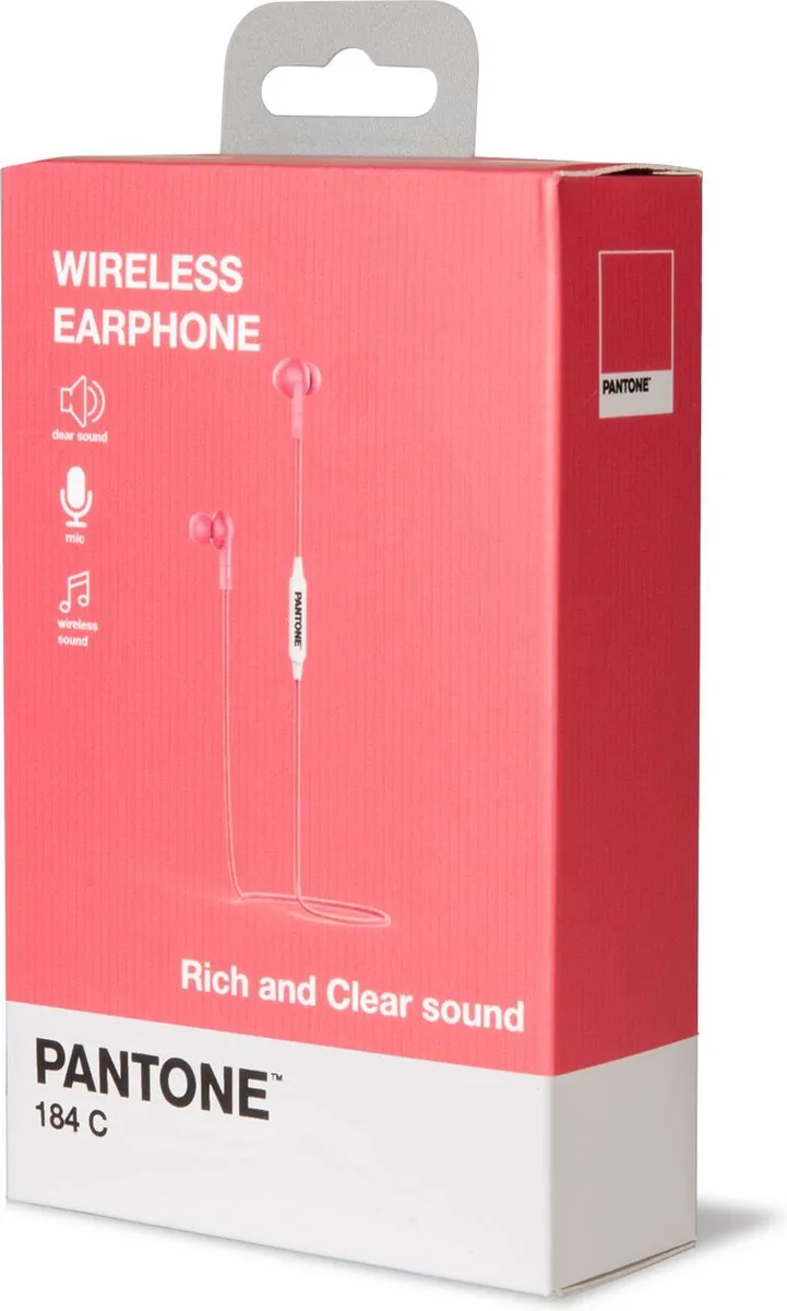 Celly Pantone Bluetooth Oordopjes - Roze