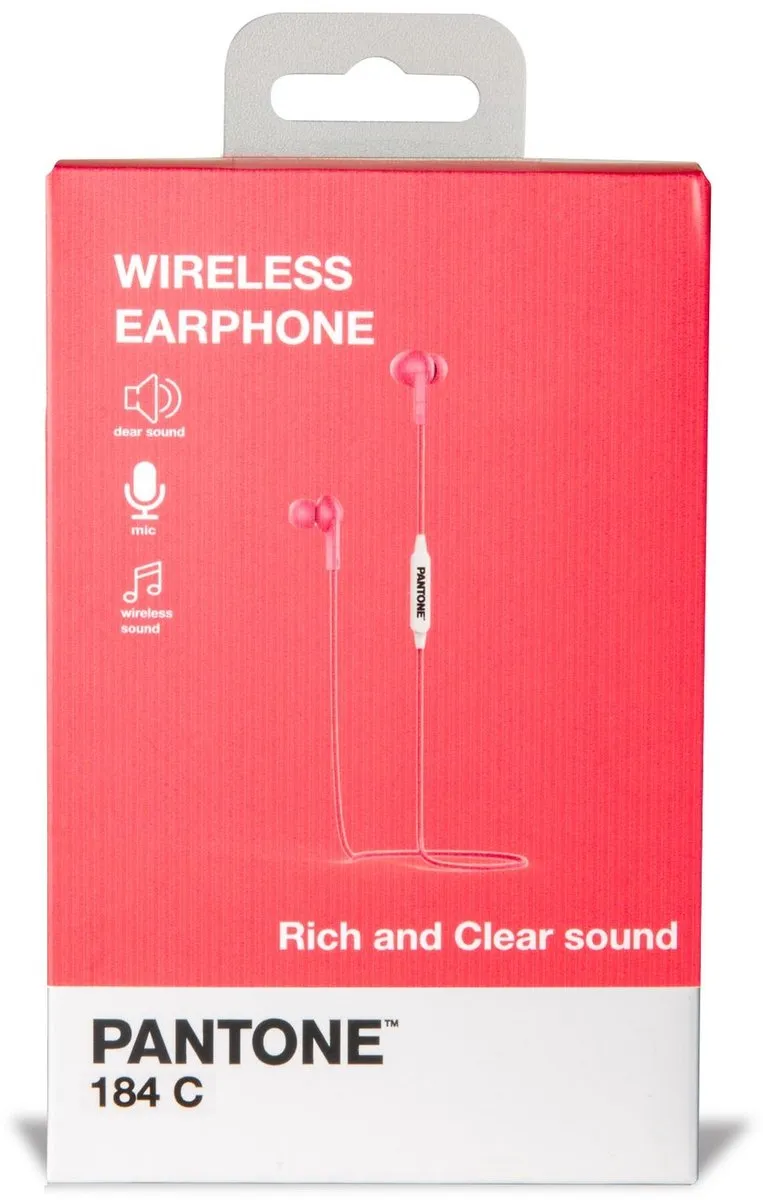 Celly Pantone Bluetooth Oordopjes - Roze