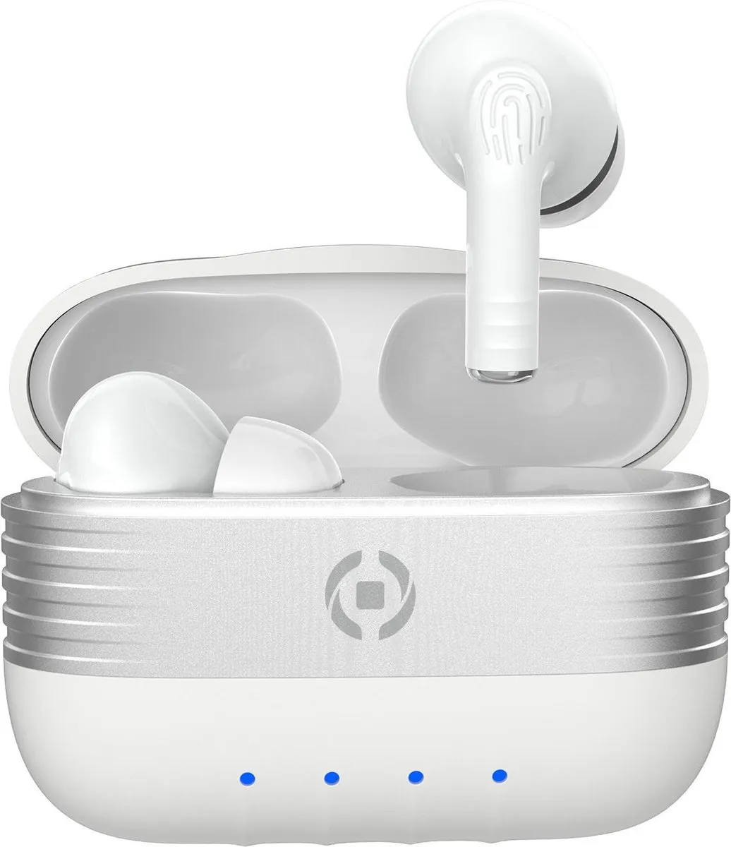 Celly Slim1 Flip1 In-ear Oordopjes - Noise Cancelling - Bluetooth - Wit