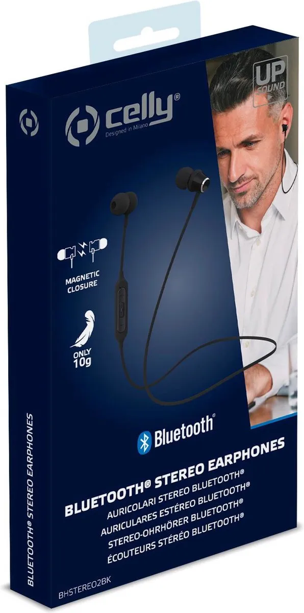 Celly BH Stereo 2 Oordopjes Bluetooth - Zwart