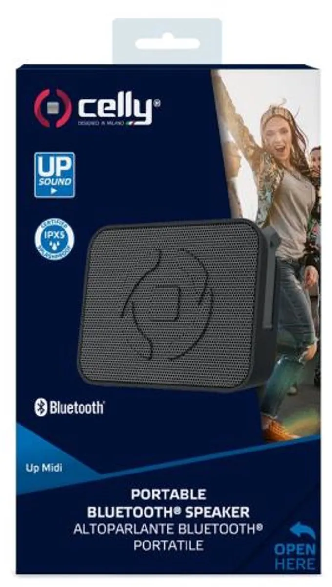 Celly UpMidi Portable Bluetooth Speaker 3W - Zwart