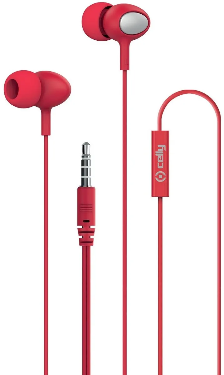 Celly UP500 In-Ear Oordopjes - Rood