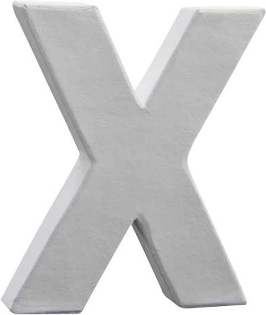 Decopatch Letter Wit 12cm