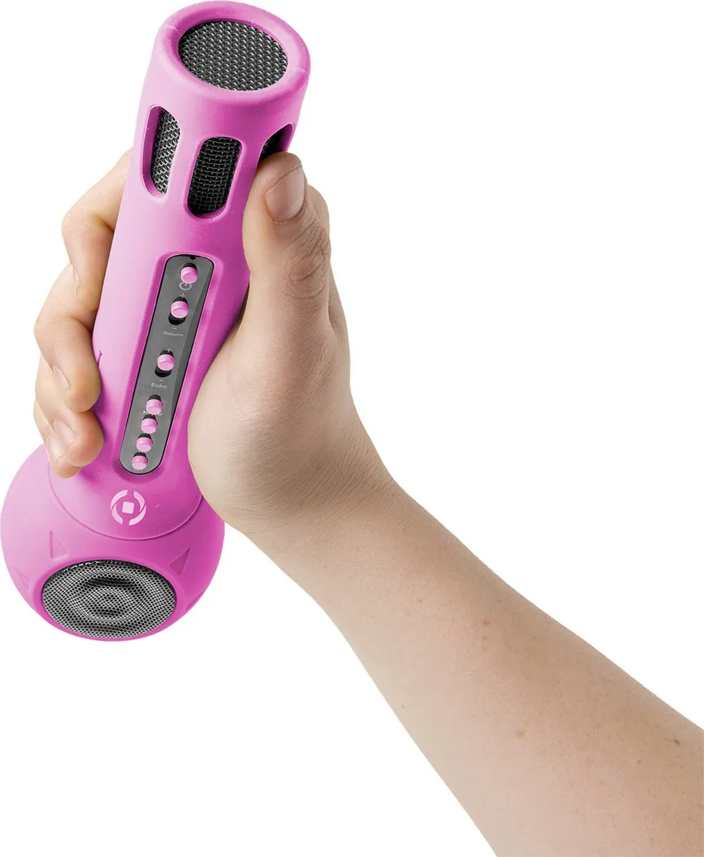Celly Tech for Kids Microfoon Karaf 3W - Roze