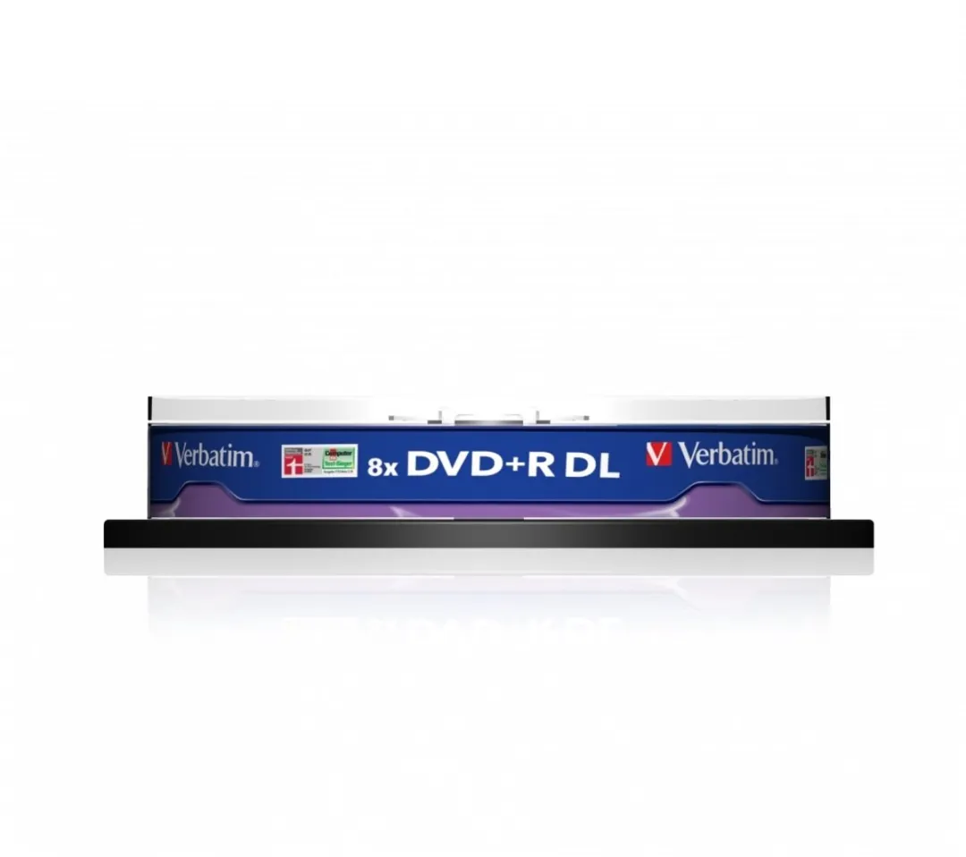 Verbatim 43666 DVD+R DL 8,5GB 50 Stuks - Veelkleurig