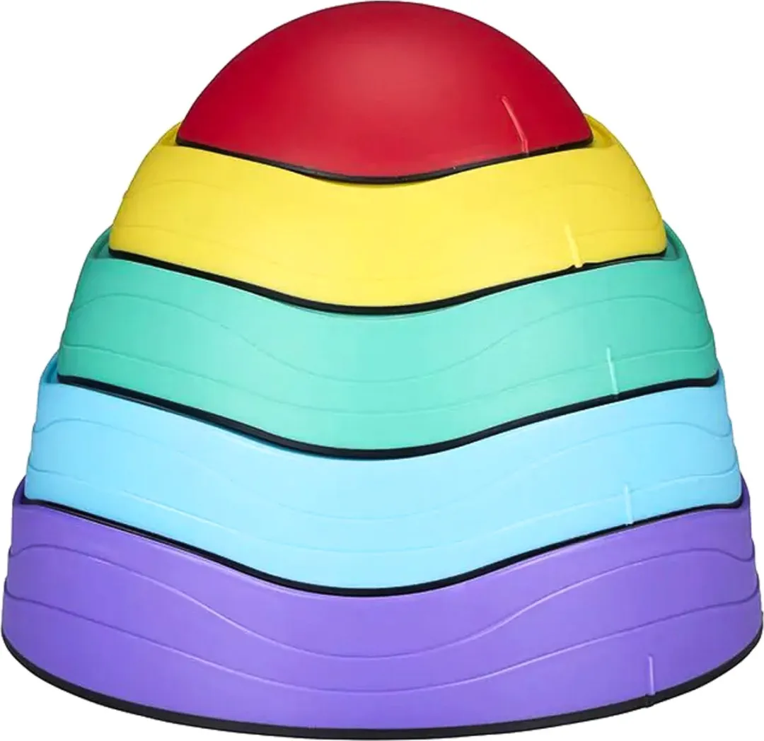 Let's Play - Stepping Stones - Opstapstenen - Anti-slip - 5 stuks - 5 kleuren