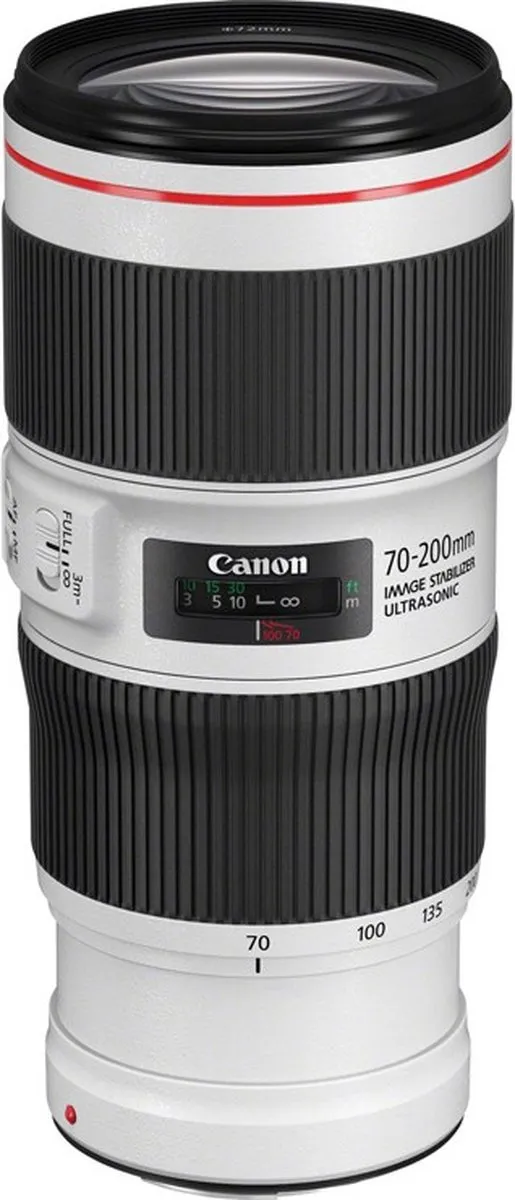 Canon EF 70-200mm f/4L IS II USM Telelens - 72mm