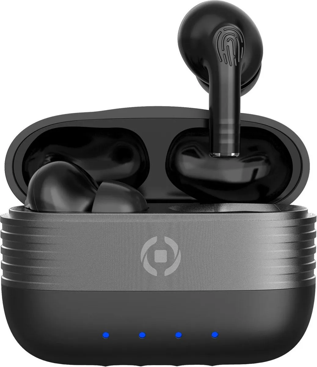 Celly Slim SLIM1BK In-ear Oordopjes - Noise Cancelling - Bluetooth - Zwart