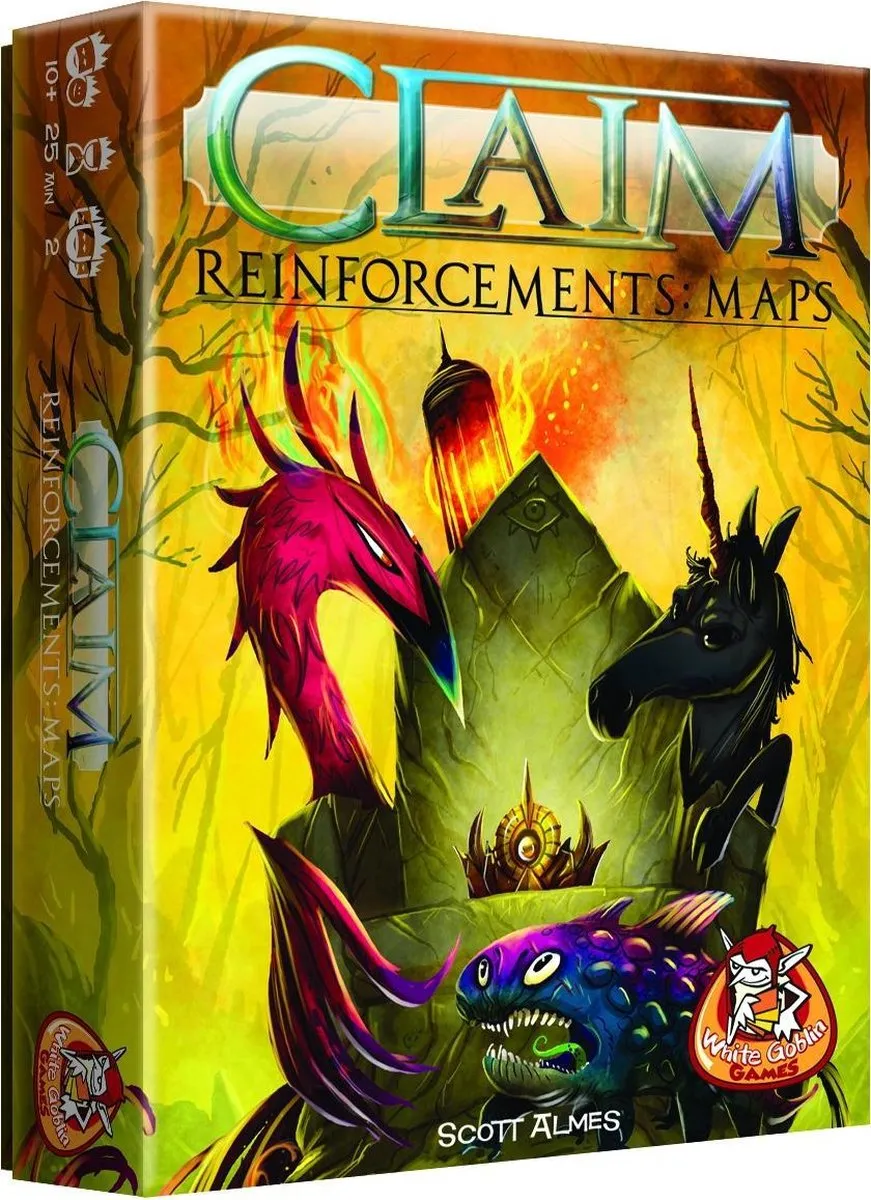 White Goblin Games Claim Reinforcements: Maps