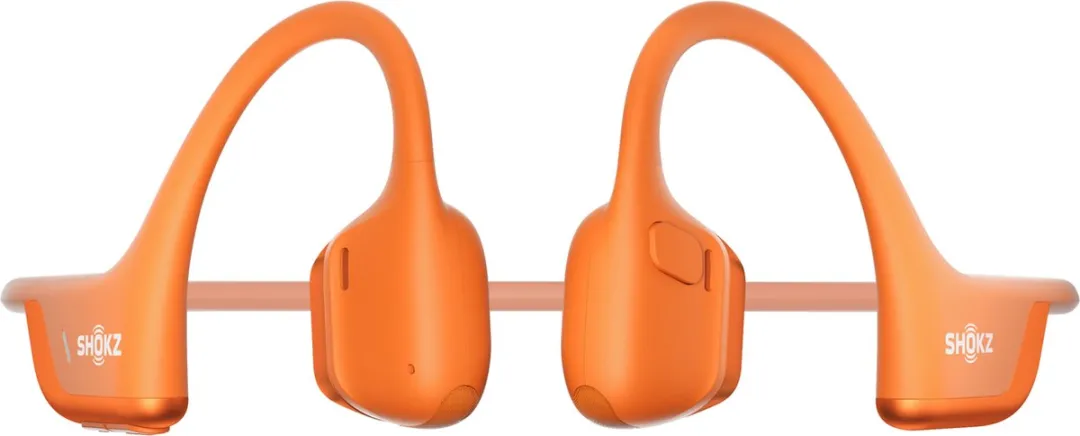 Shokz OpenRun Pro 2 Mini Open-ear Sporthoofdtelefoon - Bone Conduction - IP55 water- en zweetbestendigheid - 12 uur batterij - Oranje