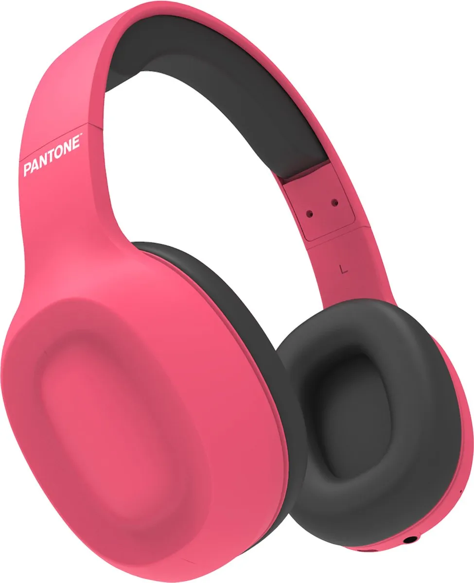 Celly Pantone Koptelefoon Bluetooth Roze