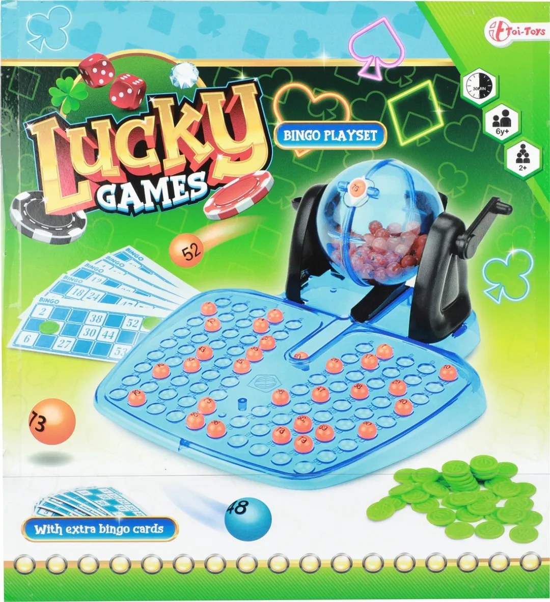 Toi-Toys Bingoset - 6 Spelers