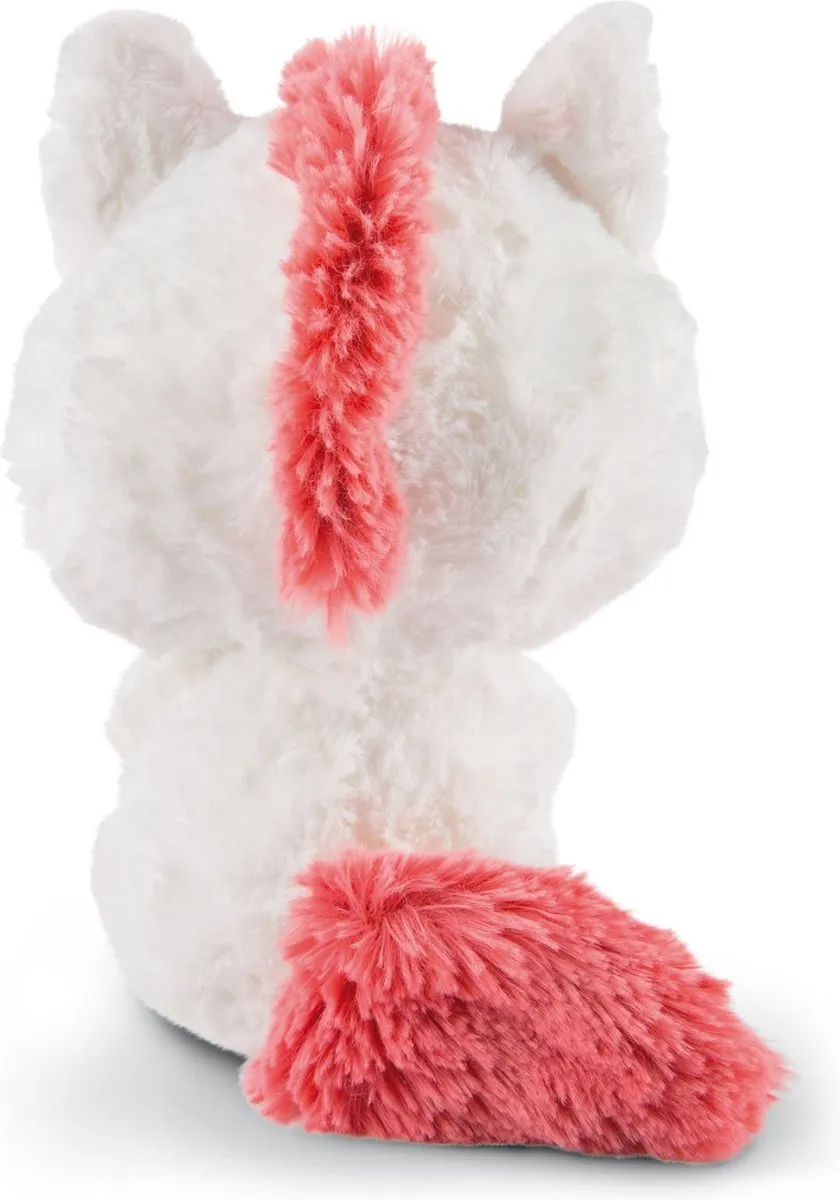Nici Knuffeleenhoorn Glubschis Milky-fee Junior 25cm - Wit/roze
