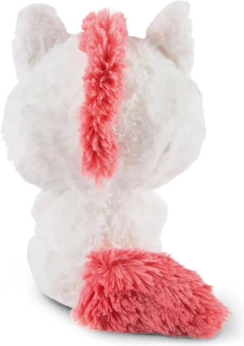 Nici Knuffeleenhoorn Glubschis Milky-fee Junior 25cm - Wit/roze