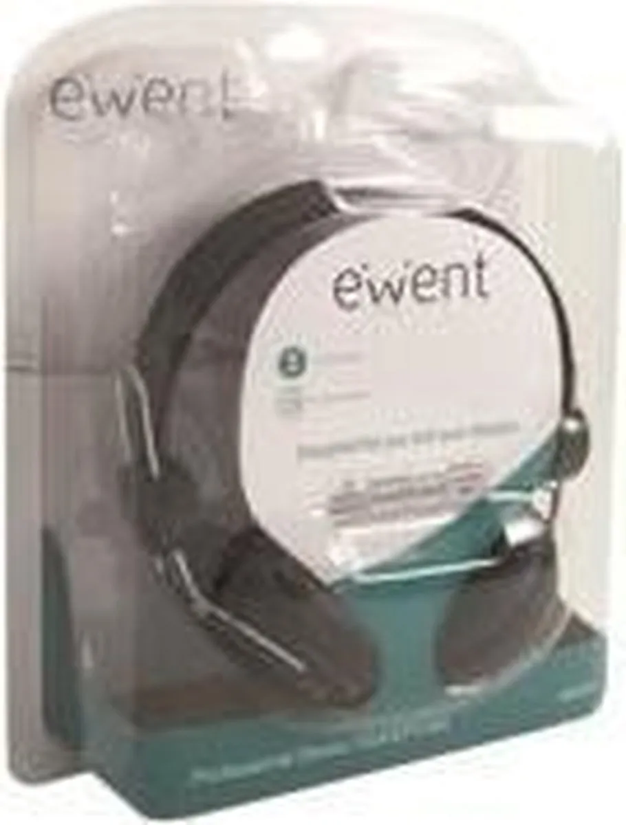Ewent EM3577 On-Ear Koptelefoon - Zwart