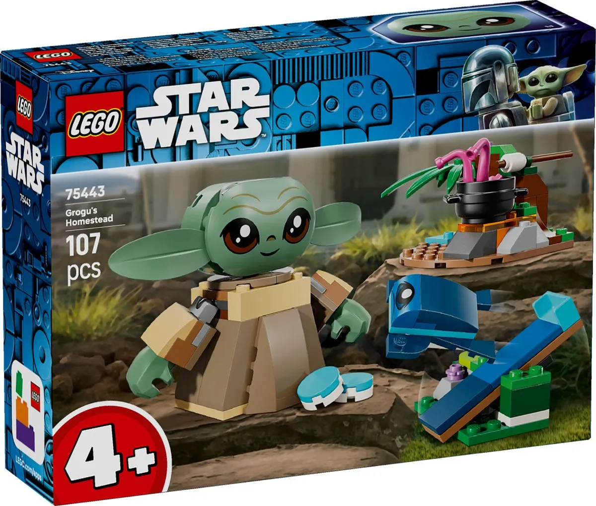 LEGO Star Wars Grogu's Homestead 75443 - 2 Stukken - afbeelding 6 van 6