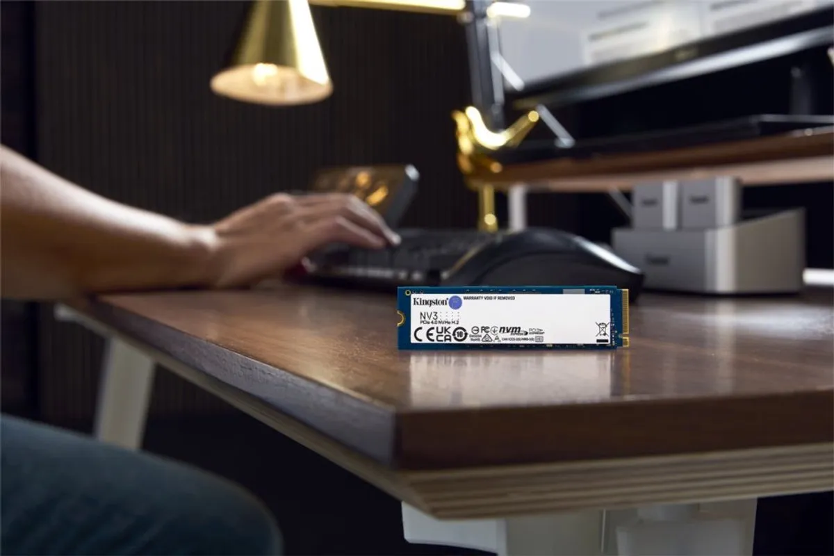 Kingston NV2 SNV3S/1000G SSD M.2 NVMe 1TB - Zwart