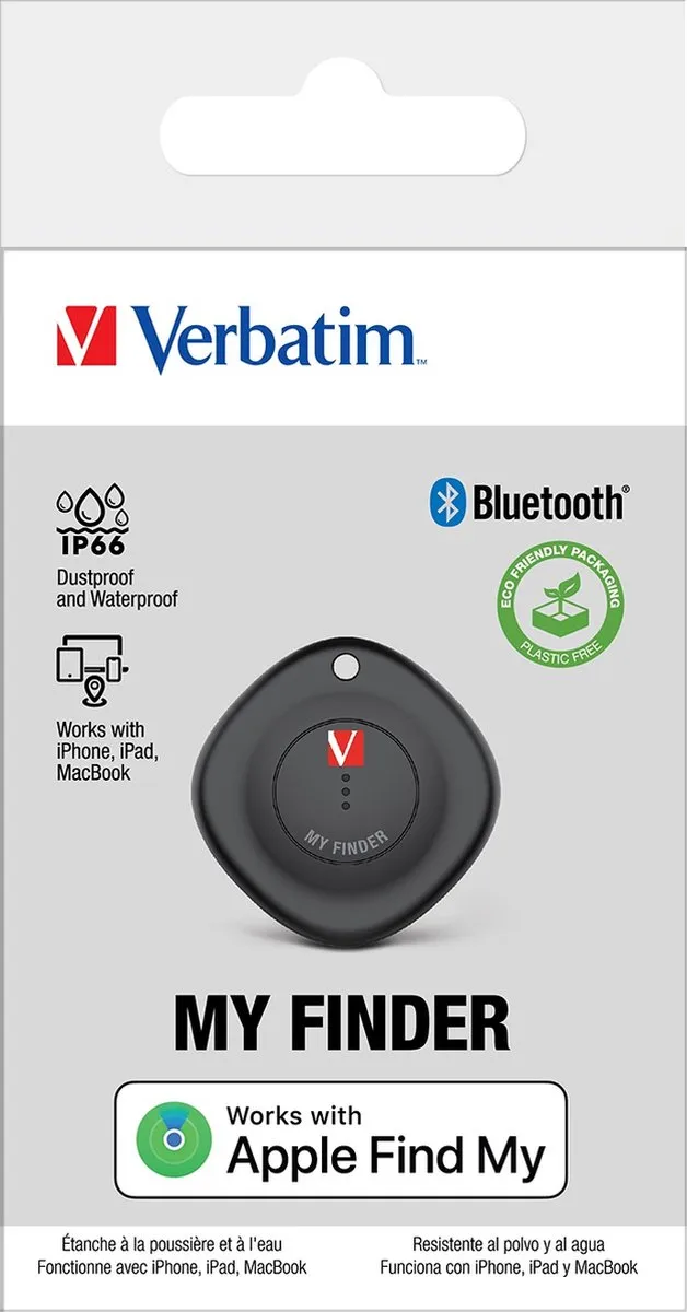 Verbatim My Finder Bluetooth Tracker 32130 - Zwart