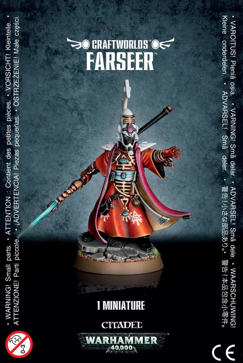 Games Workshop Warhammer 40.000 Craftworlds Farseer - 10 Onderdelen