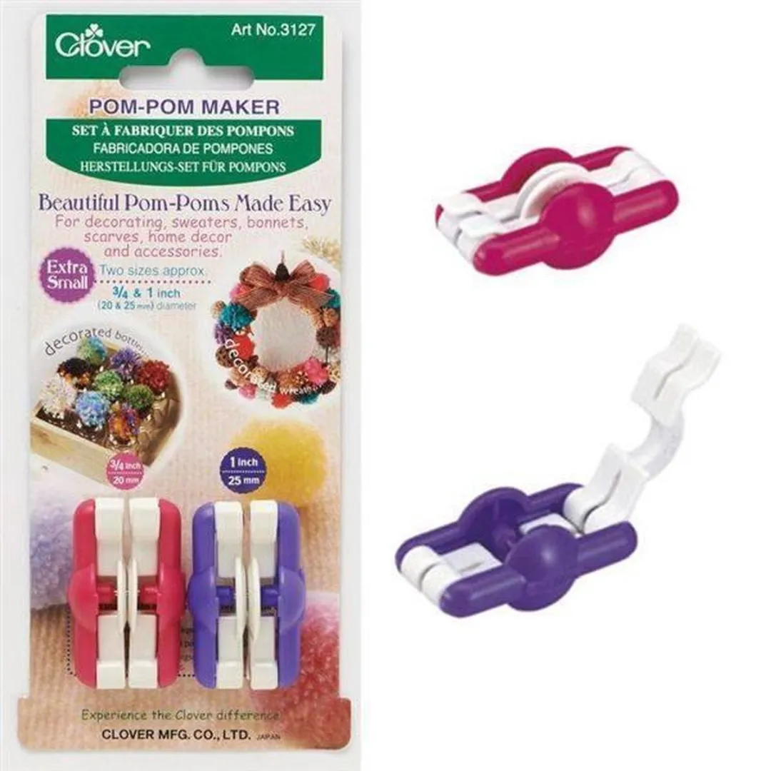 Clover Pop-Pom Maker X-Small - KRT - afbeelding 6 van 6