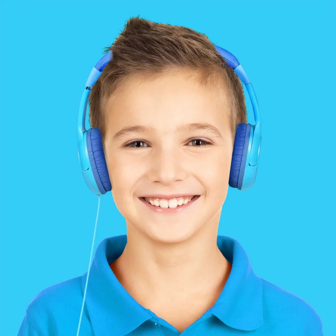 Celly Tech for Kids KIDSBEATBL Koptelefoon - Blauw