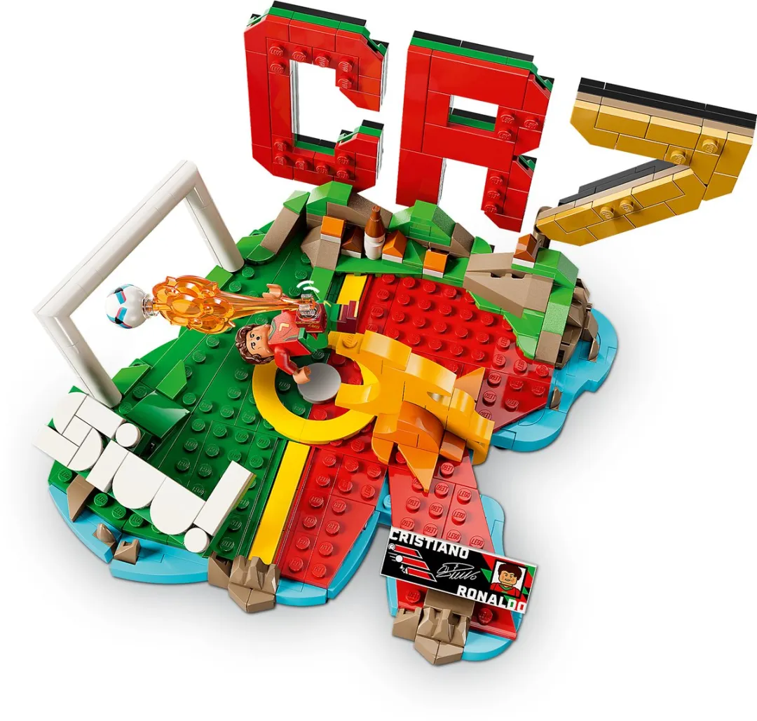 LEGO Cristiano Ronaldo Voetbal Bouwpakket 43012 - 490 Stukken