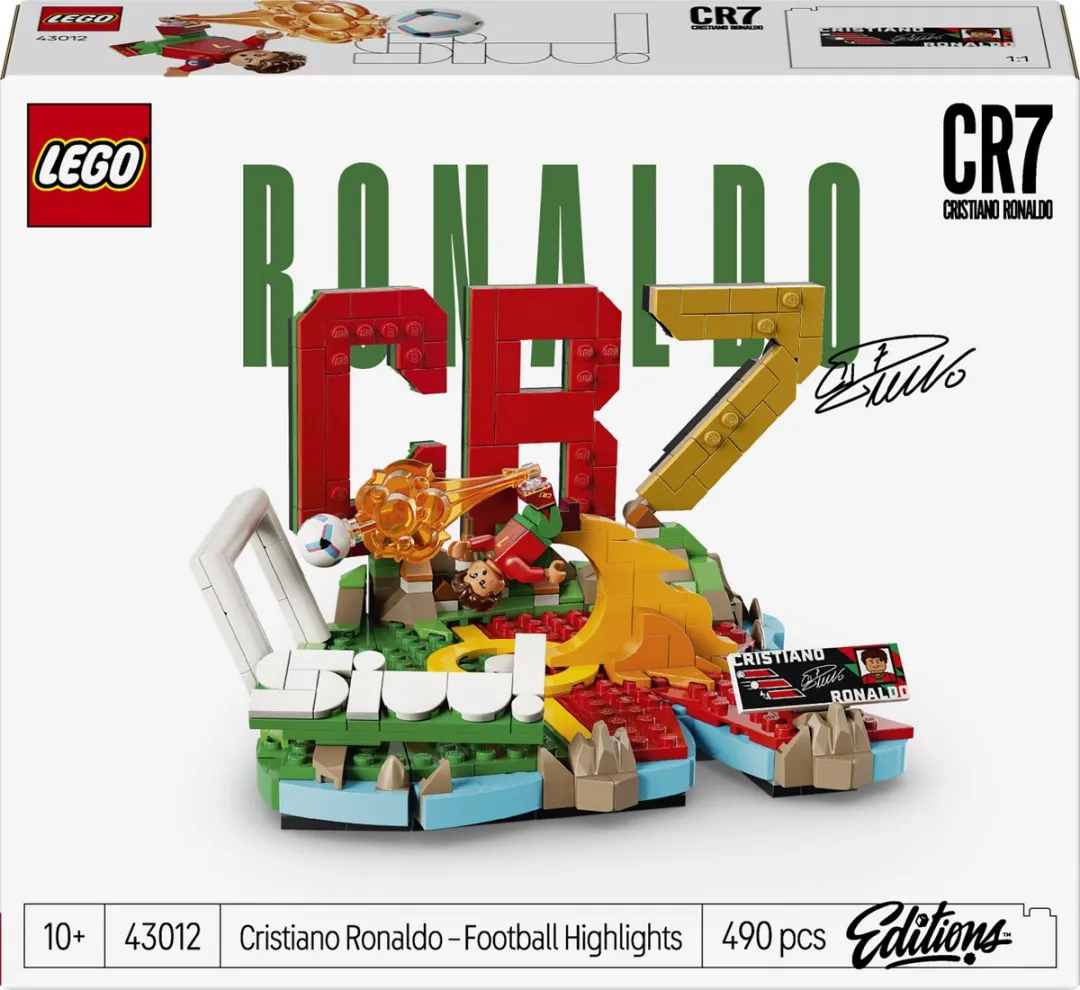 LEGO Cristiano Ronaldo Voetbal Bouwpakket 43012