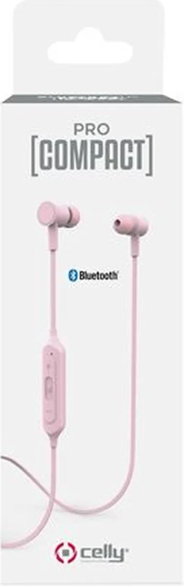 Celly PCBHSTEREOPK Bluetooth Oordopjes - Roze