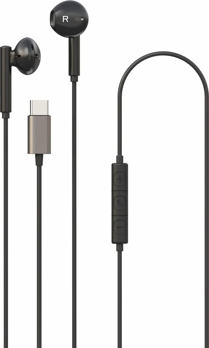 Celly UP1100 Oordopjes USB-C - Zwart