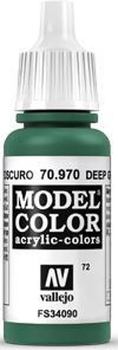 Vallejo Model Color Deep Green Acrylverf 17ml