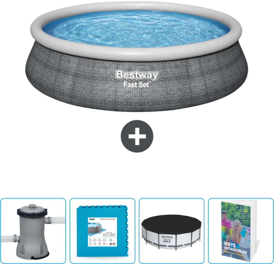 Bestway Fast Set Rond Zwembad 457cm
