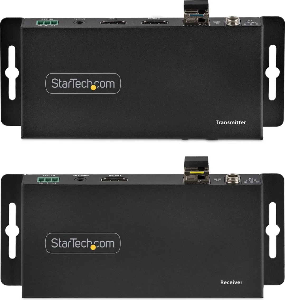 StarTech.com ST121HD20FXA2 audio/video extender AV-zender & ontvanger Zwart